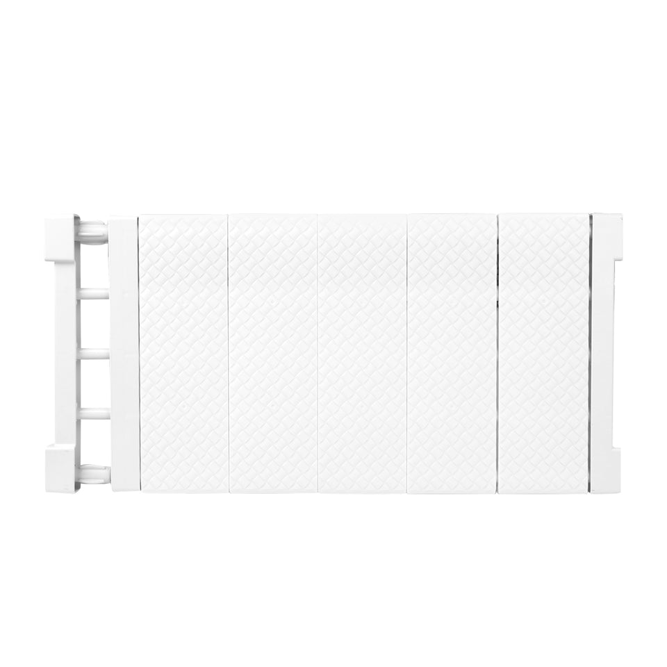 Adjustable Extendable Rack Wardrobe Closet Cupboard Divider Rack Storage Organizer Shelf Easy to install