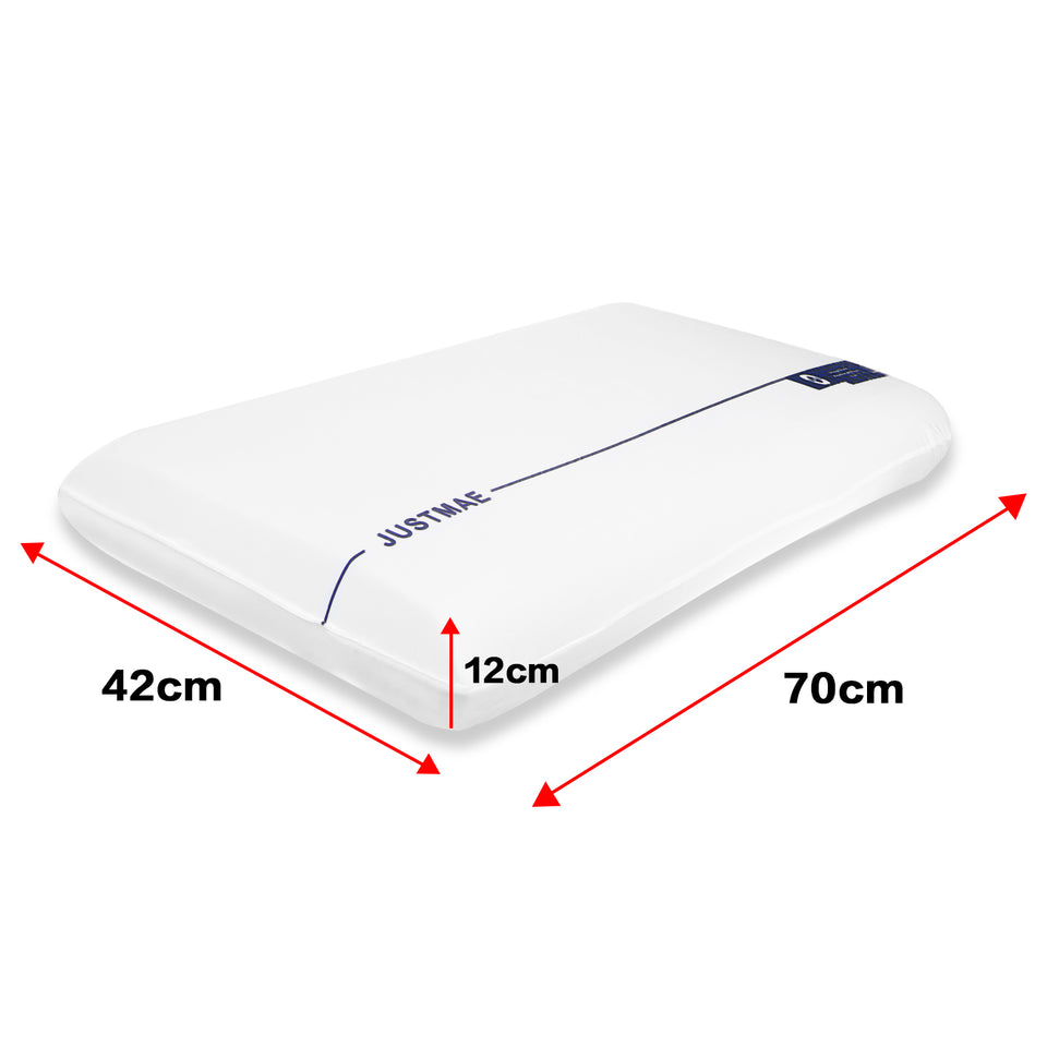 Ergonomic Memory Foam Pillow – Cervical Neck Support for Back, Side & Stomach Sleepers
