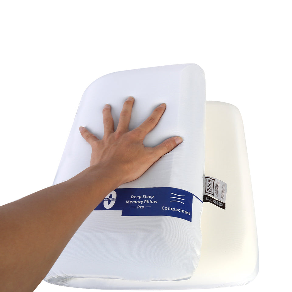 Ergonomic Memory Foam Pillow – Cervical Neck Support for Back, Side & Stomach Sleepers