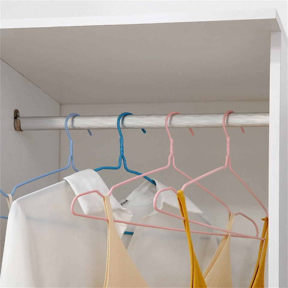 Rolling Wardrobe with Aluminium Hanging Rail and Shelves for Bedroom, Cloakroom, Guest Room