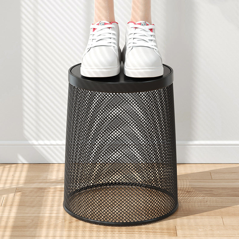 Small metal mesh waste paper bin in various colors, 20x26cm, ideal for bedrooms and recycling, by Lavish Kitchen Isle.