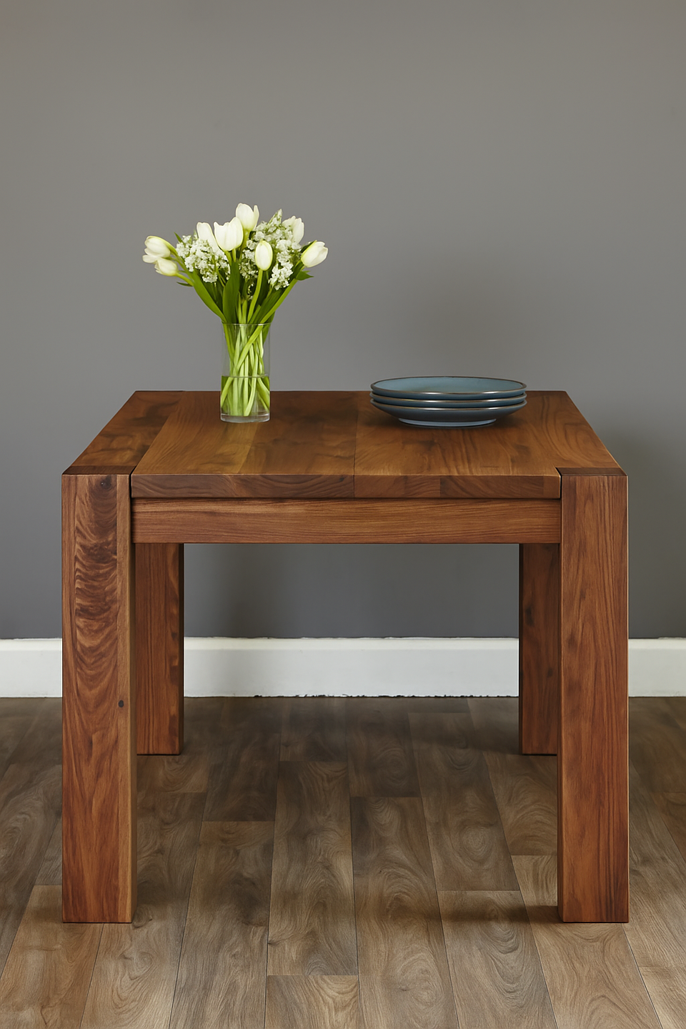 Walnut Dining Table set 150cm (4-6 Seater)