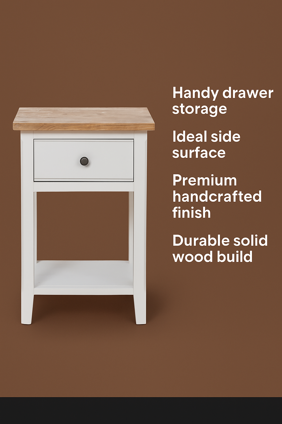 Signature One Drawer Lamp Table