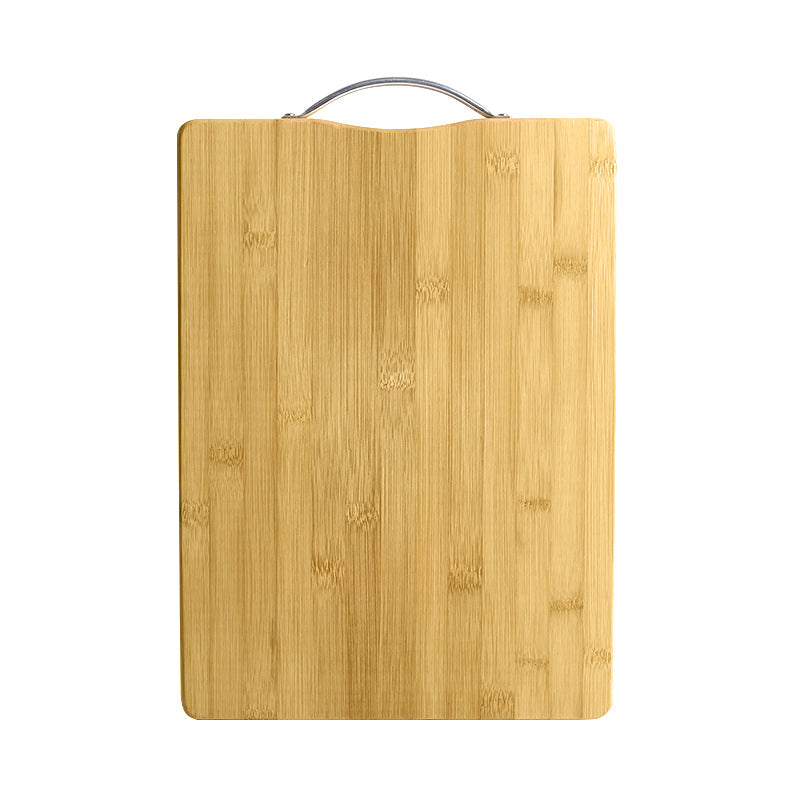 Large bamboo wooden chopping board from Lavish Kitchen Isle, ideal for food prep, meat, and vegetables, measuring 34 x 24cm.