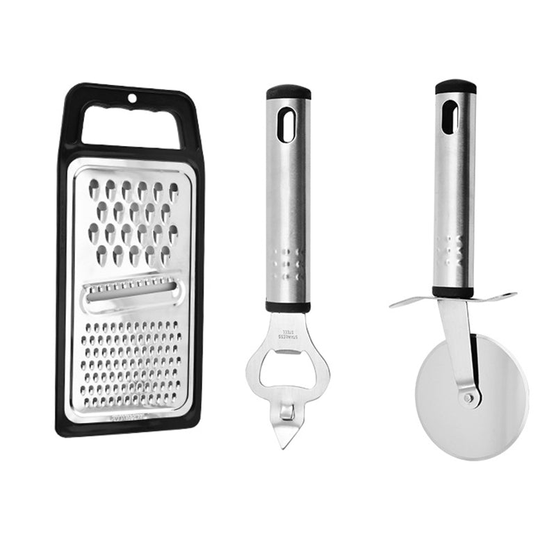 Lavish Kitchen Isle 17-piece all-in-one kitchen utensil set with durable plastic cooking tools, including spoons, spatulas, and tongs.