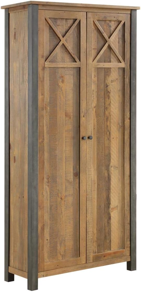 Urban Elegance - Reclaimed Living Room Storage Cabinet
