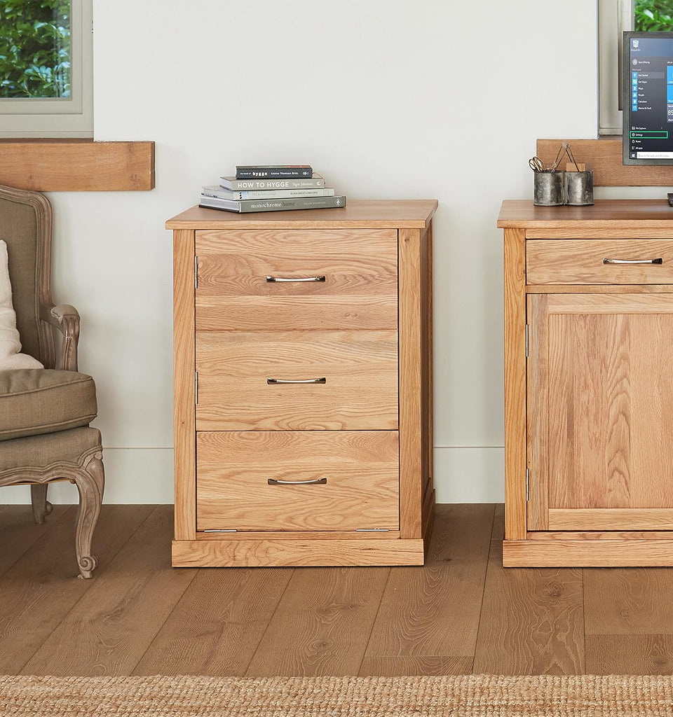 Mobel Oak Printer Cupboard