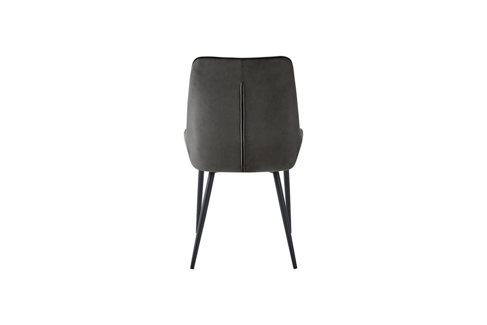 Signature Blue Dining Chair - GUN METAL GREY (Pack of Two)