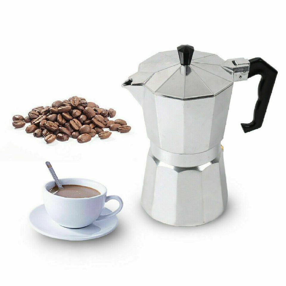 Octagonal Coffee Percolator Moka Coffee Maker Pot - Lavish Kitchen Isle