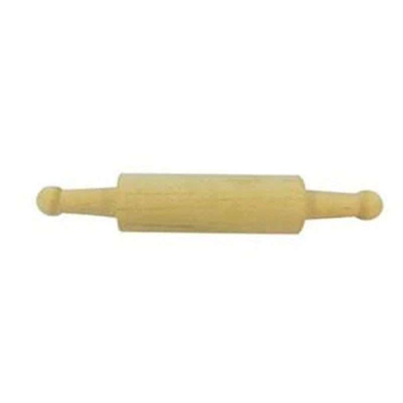 Durable Wooden Rolling Pin with Comfortable Handle for Home Baking and Dough Rolling