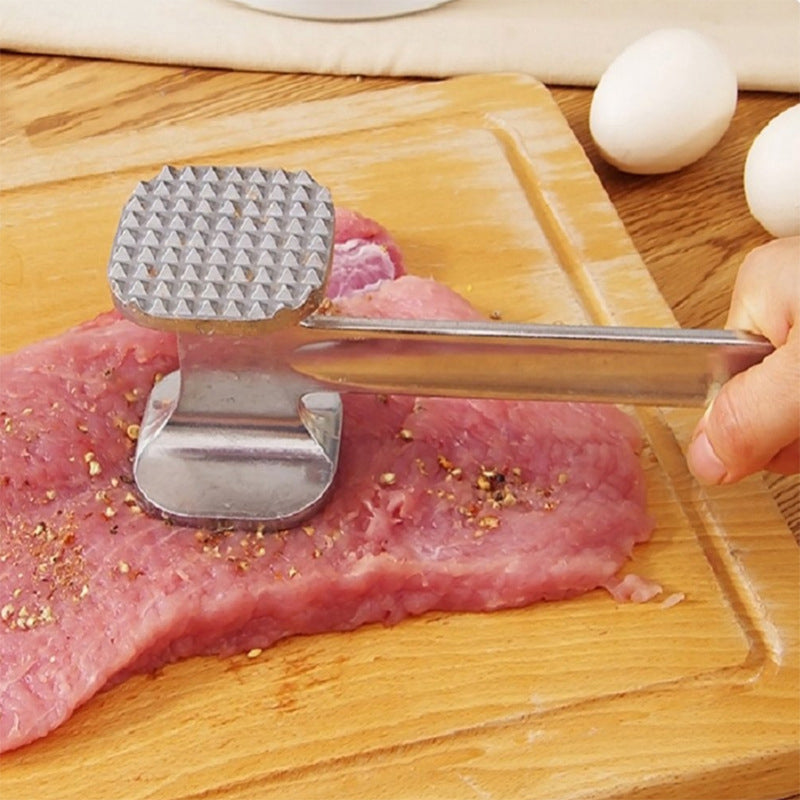 22cm Aluminium Meat Mallet Tenderiser Metal Double-Sided Hammer