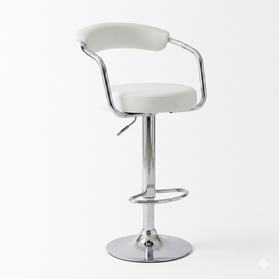 Modern adjustable Lavish Kitchen Isle Bar Stool Model 7 with sleek design, ideal for kitchen islands and breakfast bars.