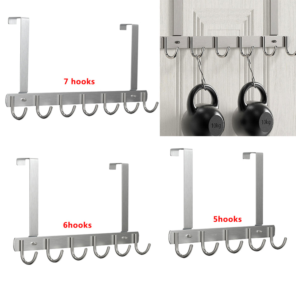 Long Over The Door Hooks Stainless Steel Towel Rack Hooks