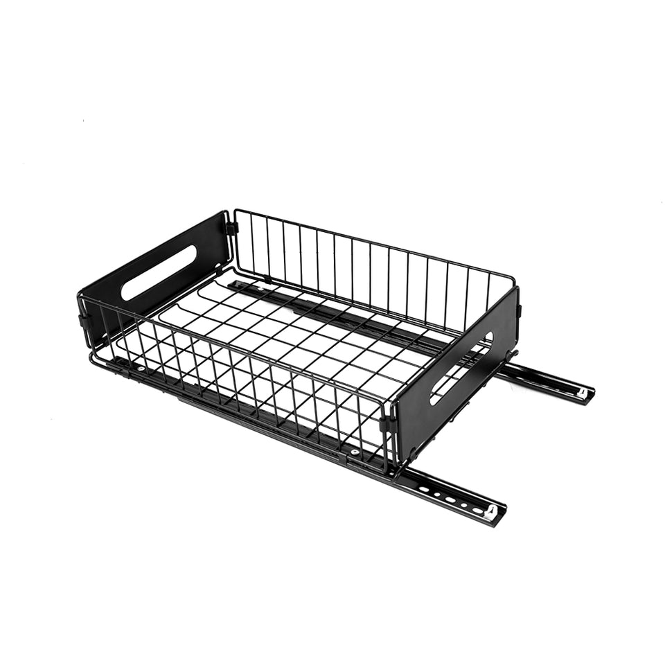 2 Pack Storage Drawers – Smooth Sliding Cabinet Organisers in Carbon Steel