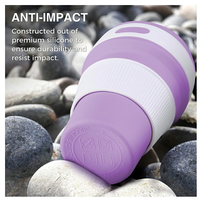 Collapsible Silicone Telescopic Water Bottle Foldable Portable Leakproof Cup