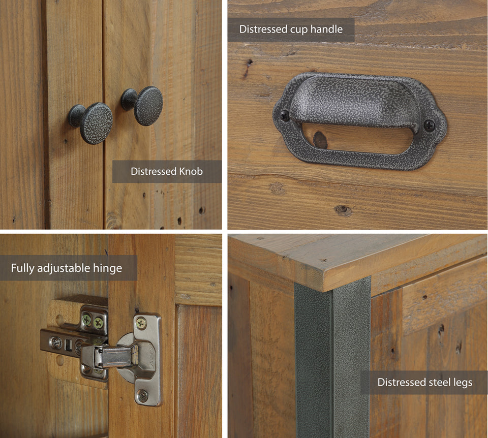 Urban Elegance - Reclaimed Console Table