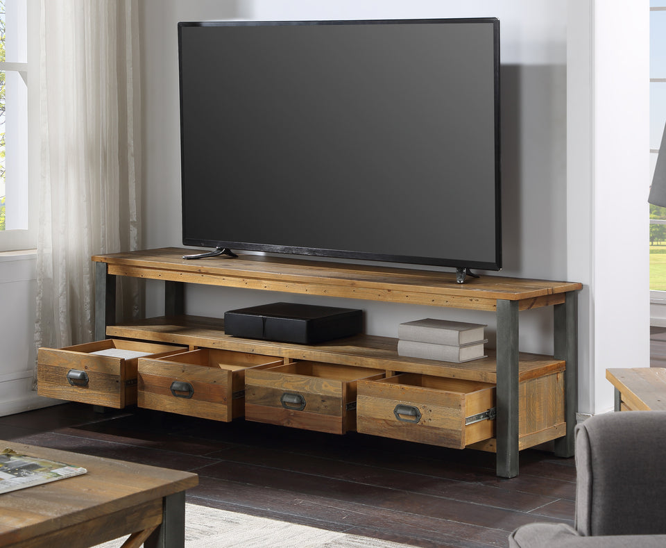 Urban Elegance - Reclaimed Extra Large Widescreen TV unit
