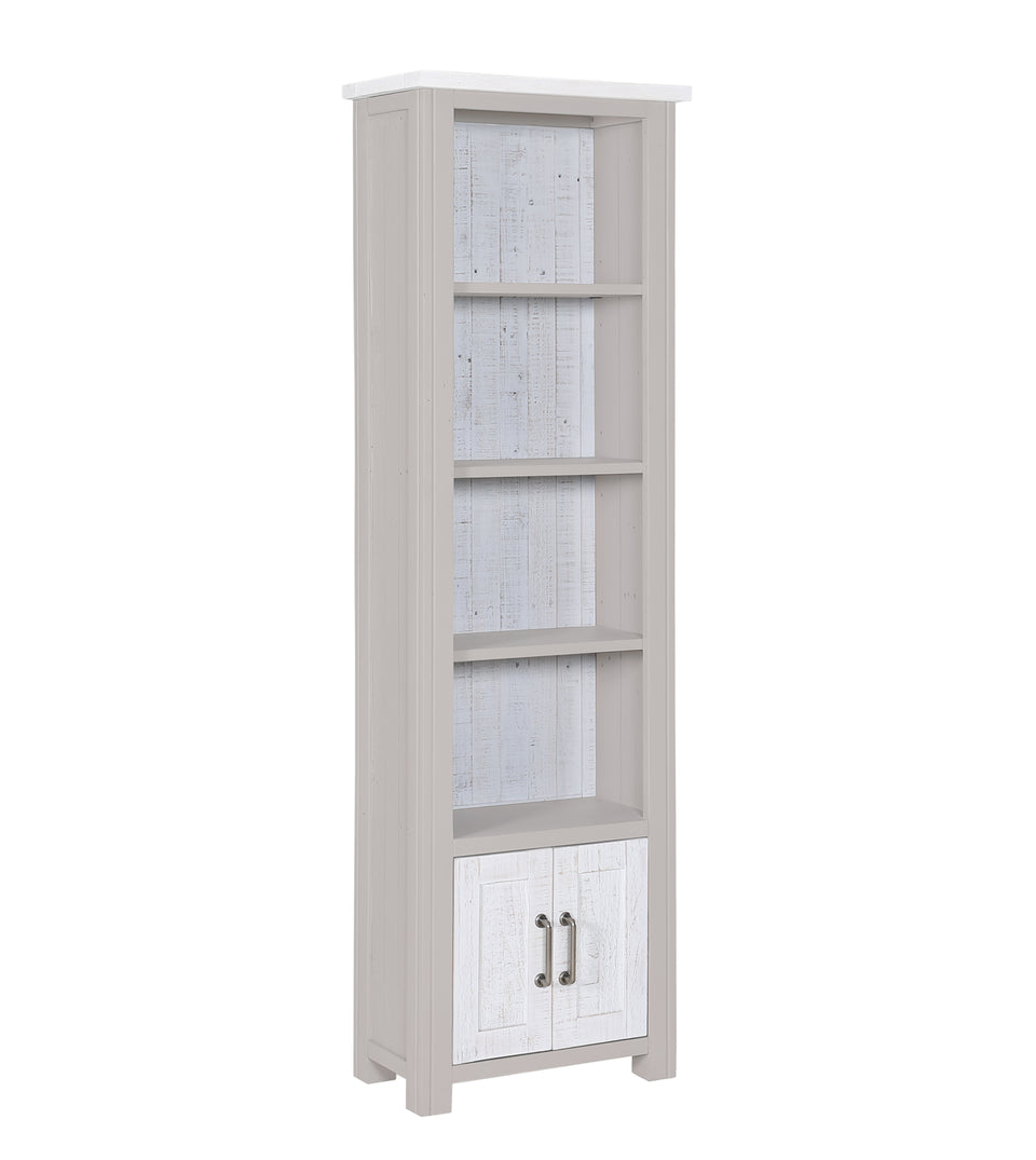 Greystone - Narrow Bookcase
