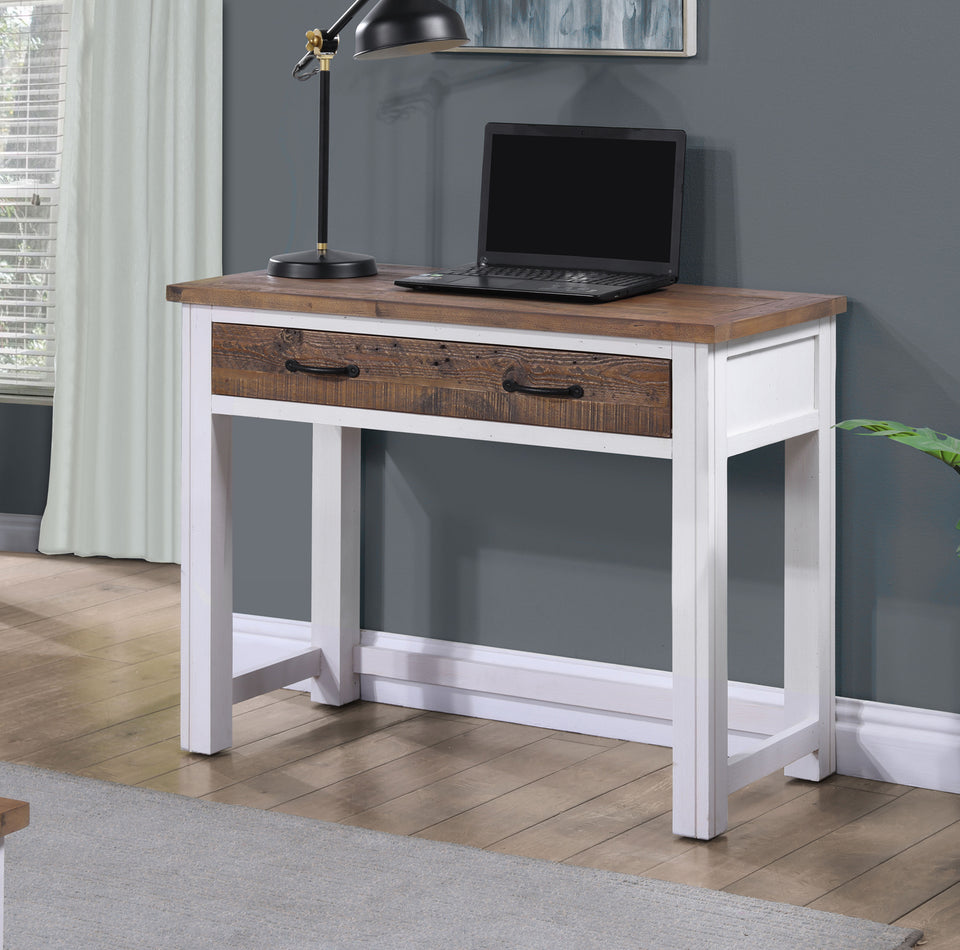 White - Hidden Spacesaver Desk