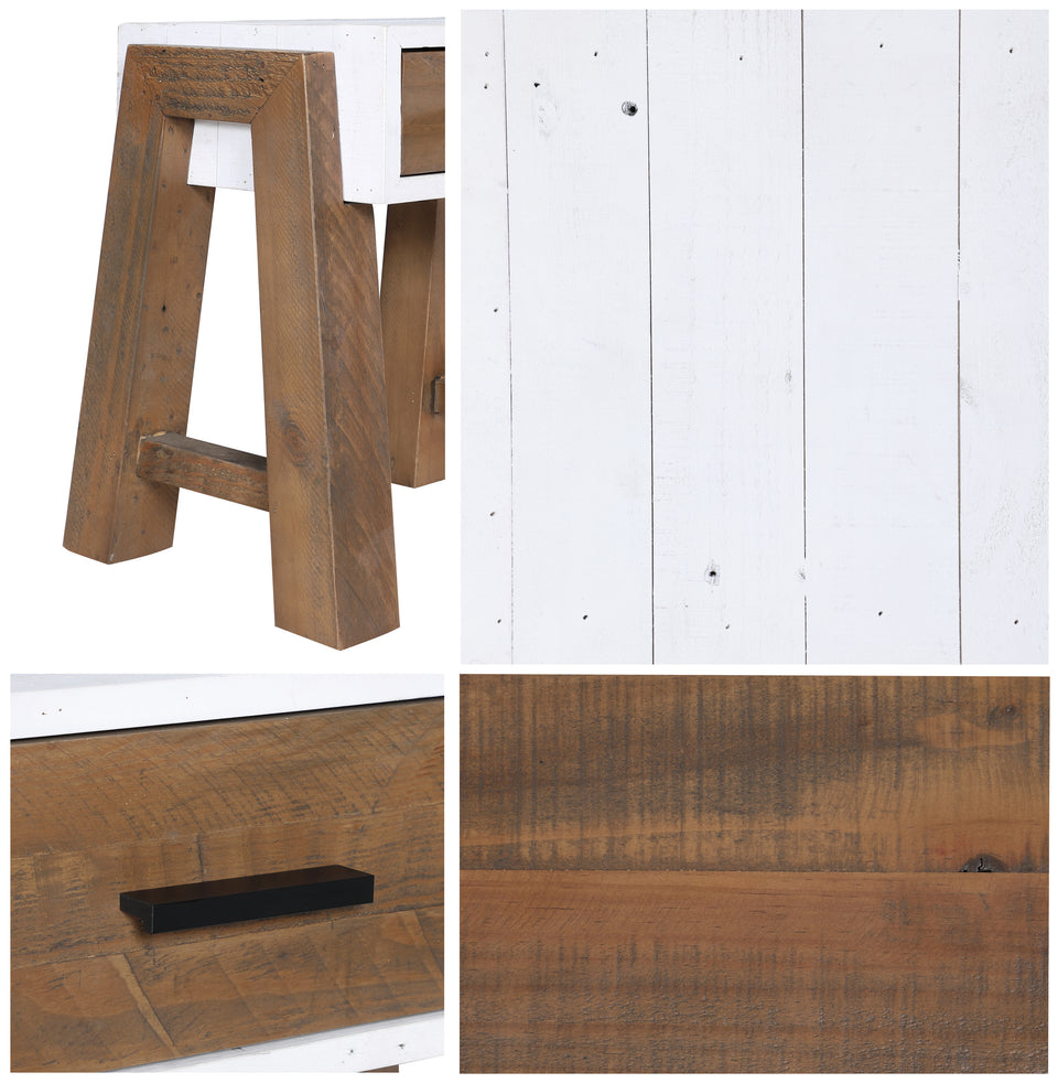 Trinity - Reclaimed Home Office Desk / Dressing Table