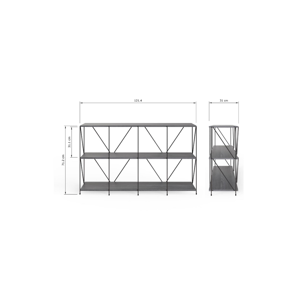 Leyo Cube Tier Shelving Storage Shelves  Bookcase Unit