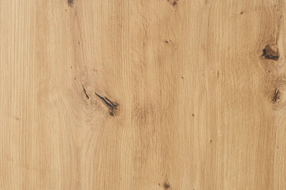 IBA Artisan Oak Effect Triple Wardrobe with 3 Doors and 3 Drawers Spacious Wardrobe Storage for Bedroom