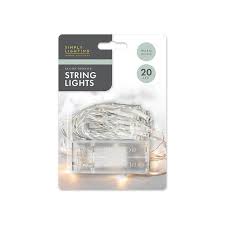 Simply Lighting 24 Set LED Fairy Lights – Warm White, 2.6m Each, Indoor Use