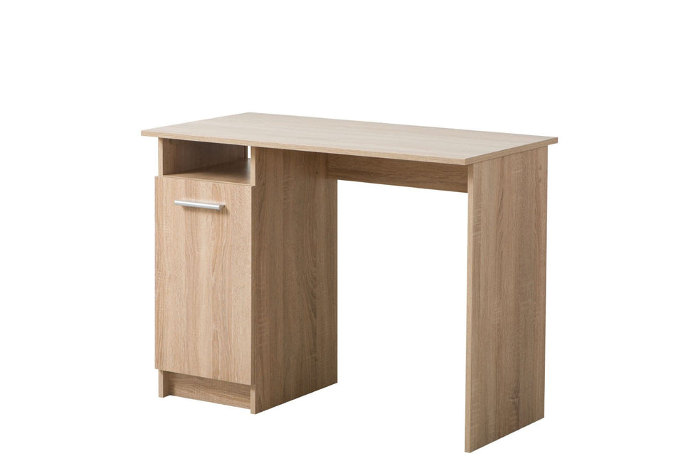 Enclave Sonoma Oak Effect Computer Desk Ideal for Home Office, Study, or Laptop Workstation