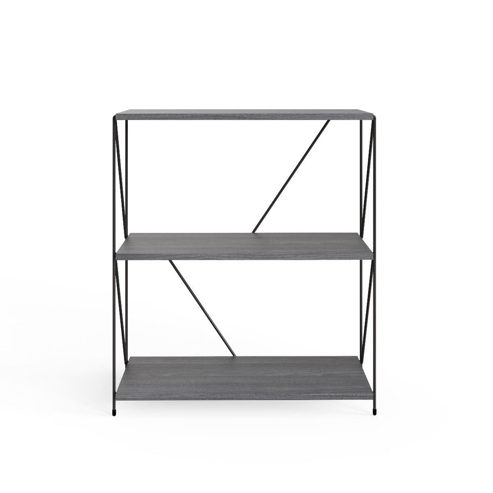 Leyo 3 Tier Shelving Storage Shelves  Bookcase Unit