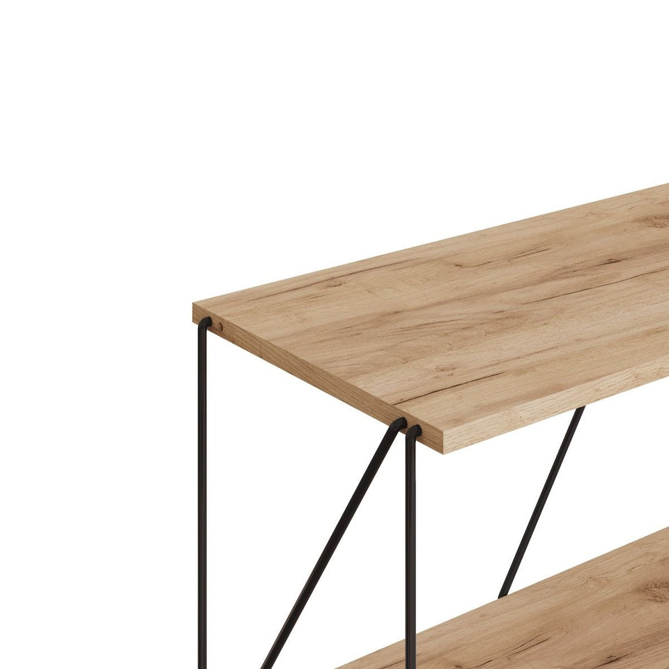 Leyo 3 Tier Shelving Storage Shelves  Bookcase Unit