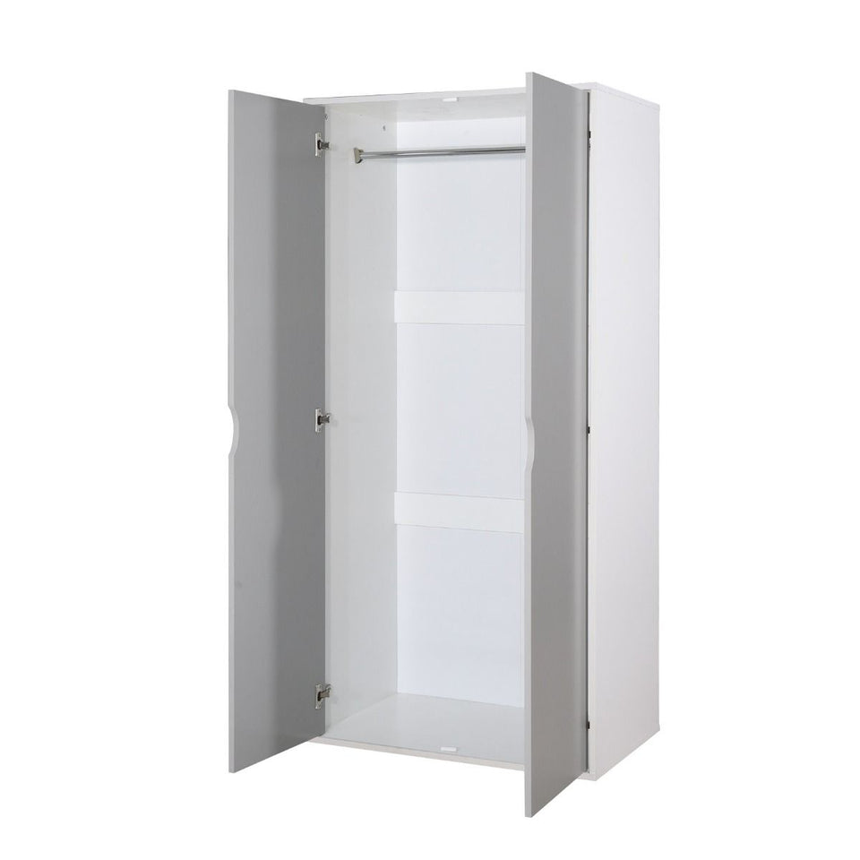 3 Piece Bedroom Furniture set Wardrobe Bedside Cabinet Chest of Drawers Set 3+2 Drawer