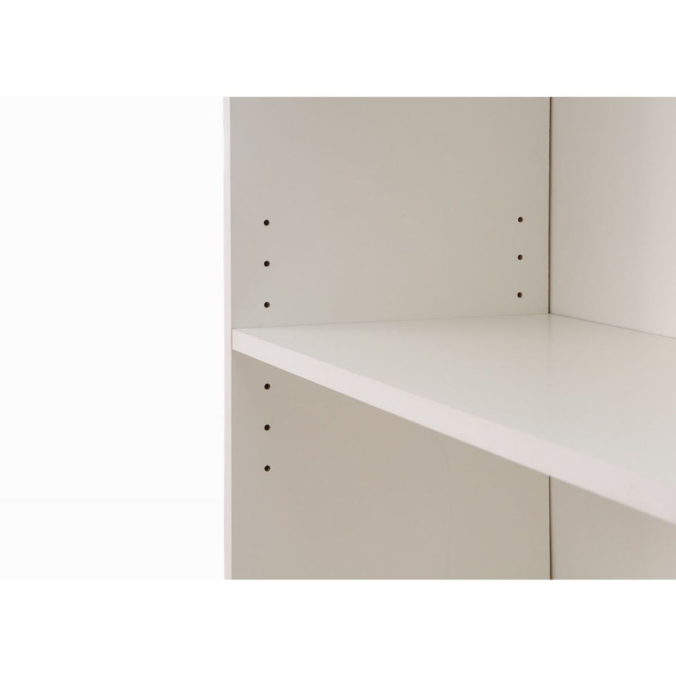 Modern Design Tall Bookcase 4 Tier Adjustable Shelves Unit.