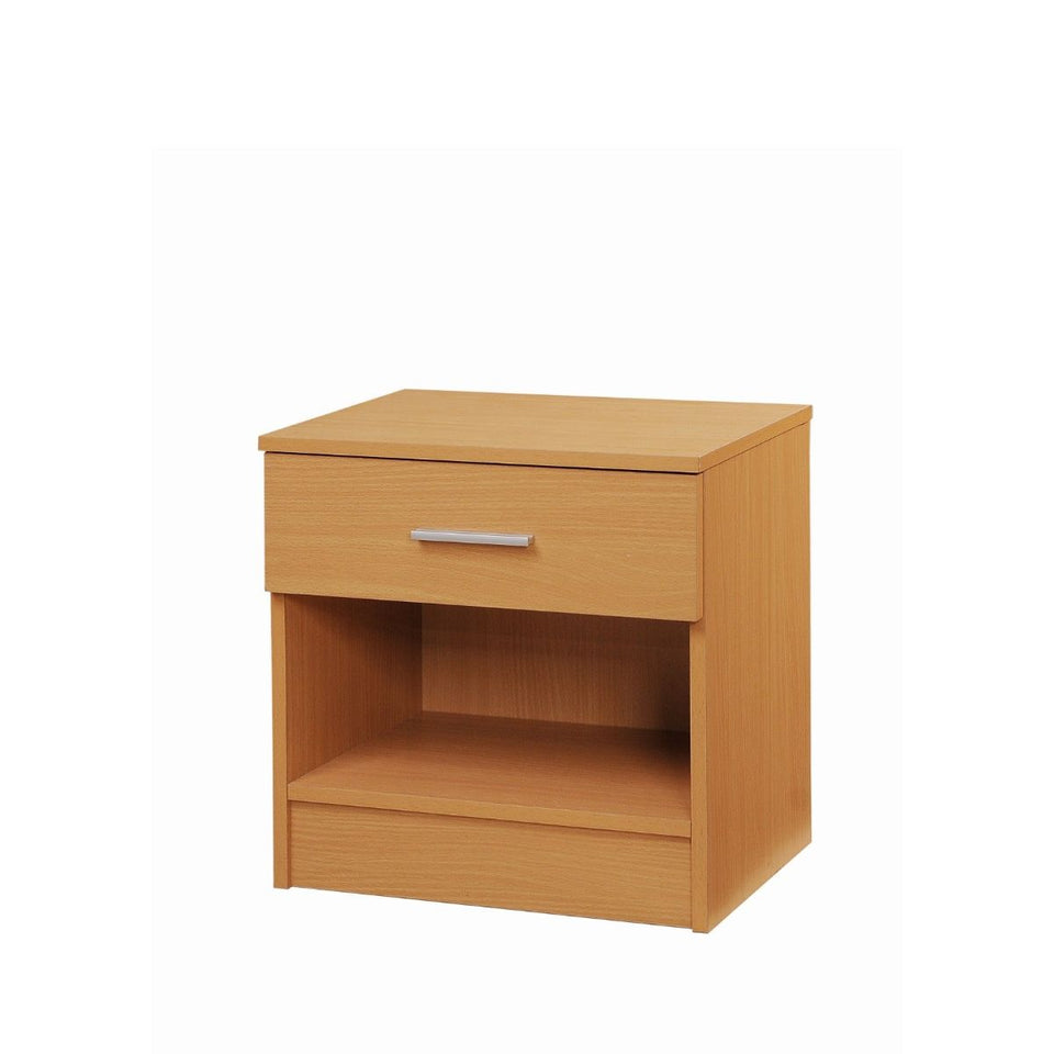 3 Piece Bedroom Furniture Set Wardrobe Bedside Cabinet Chest of Drawers in Stylish Finishes