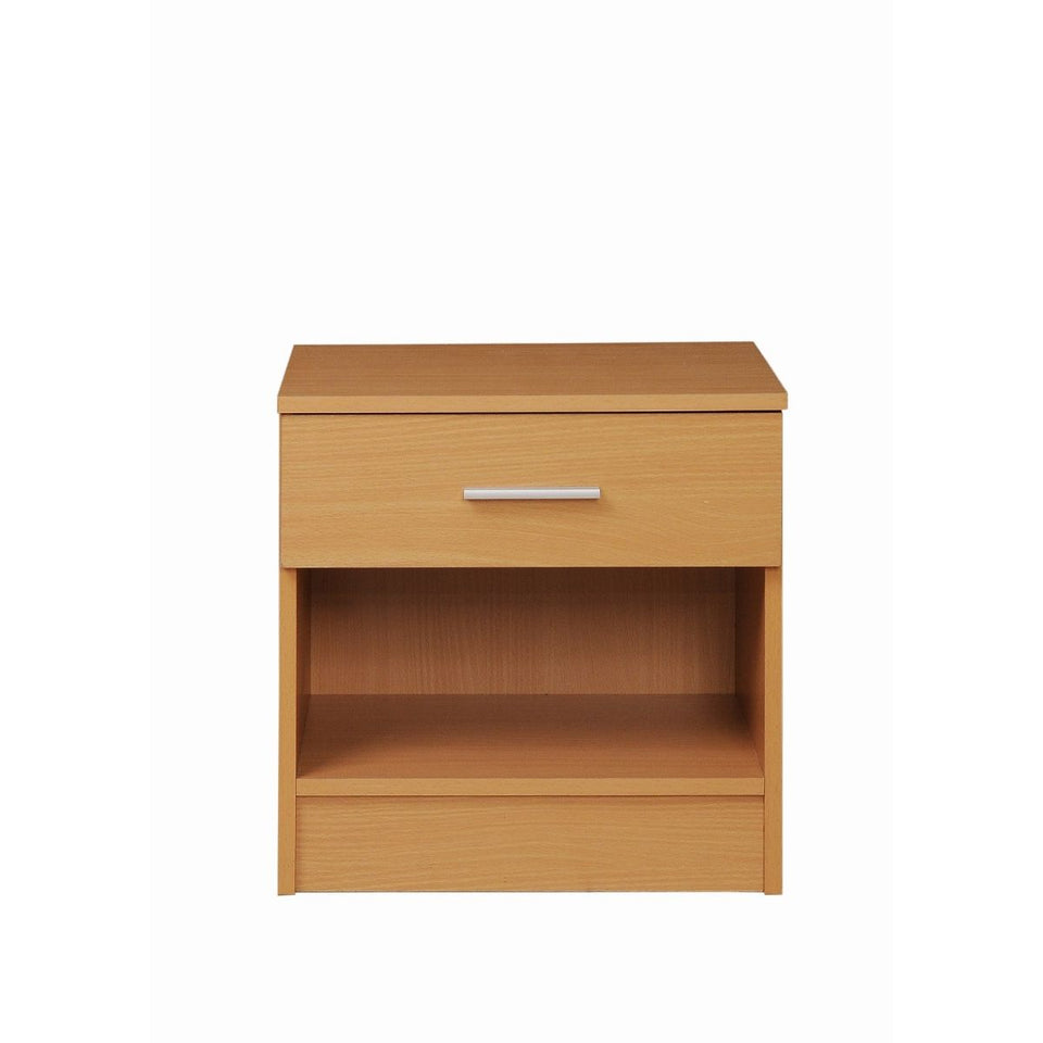 3 Piece Bedroom Furniture Set Wardrobe Bedside Cabinet Chest of Drawers in Stylish Finishes