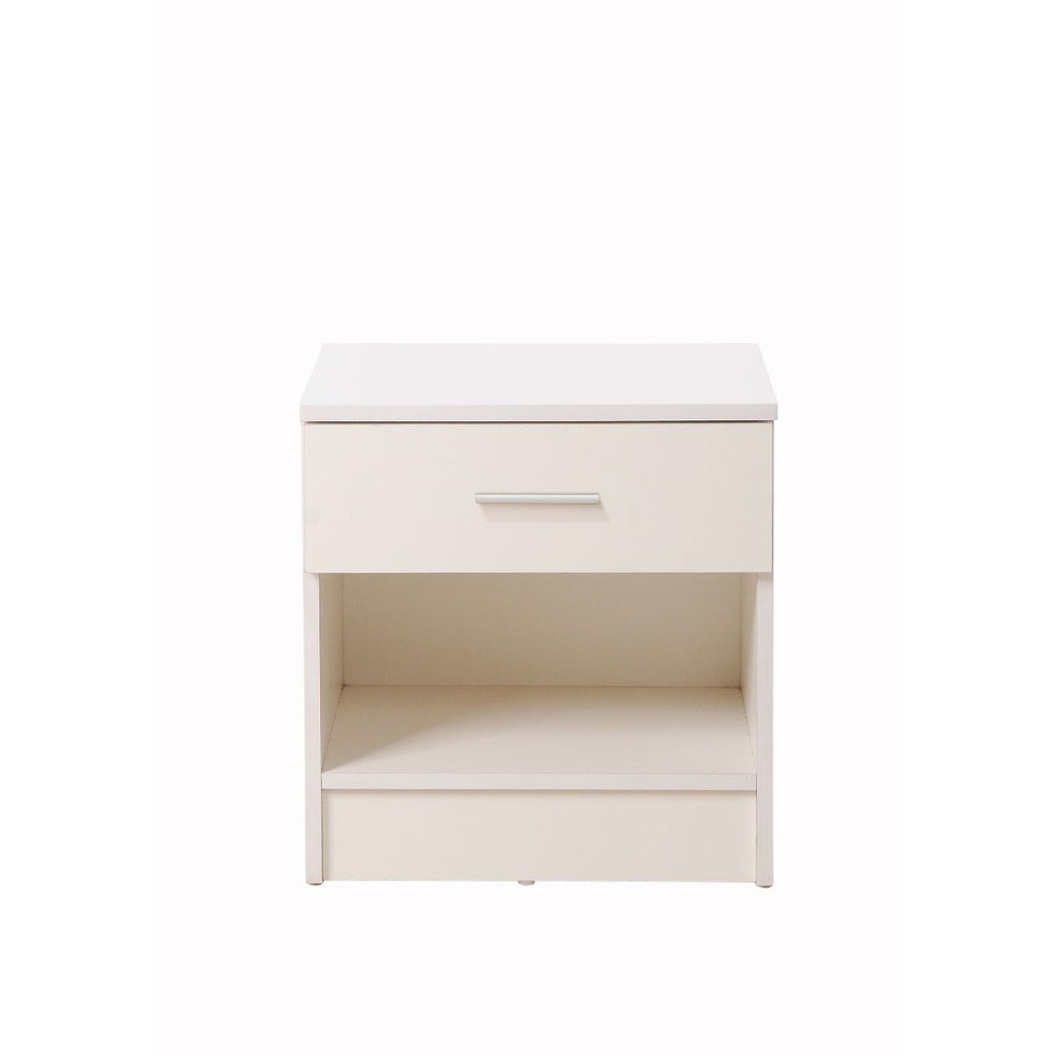 3 Piece Bedroom Furniture Set Wardrobe Bedside Cabinet Chest of Drawers in Stylish Finishes