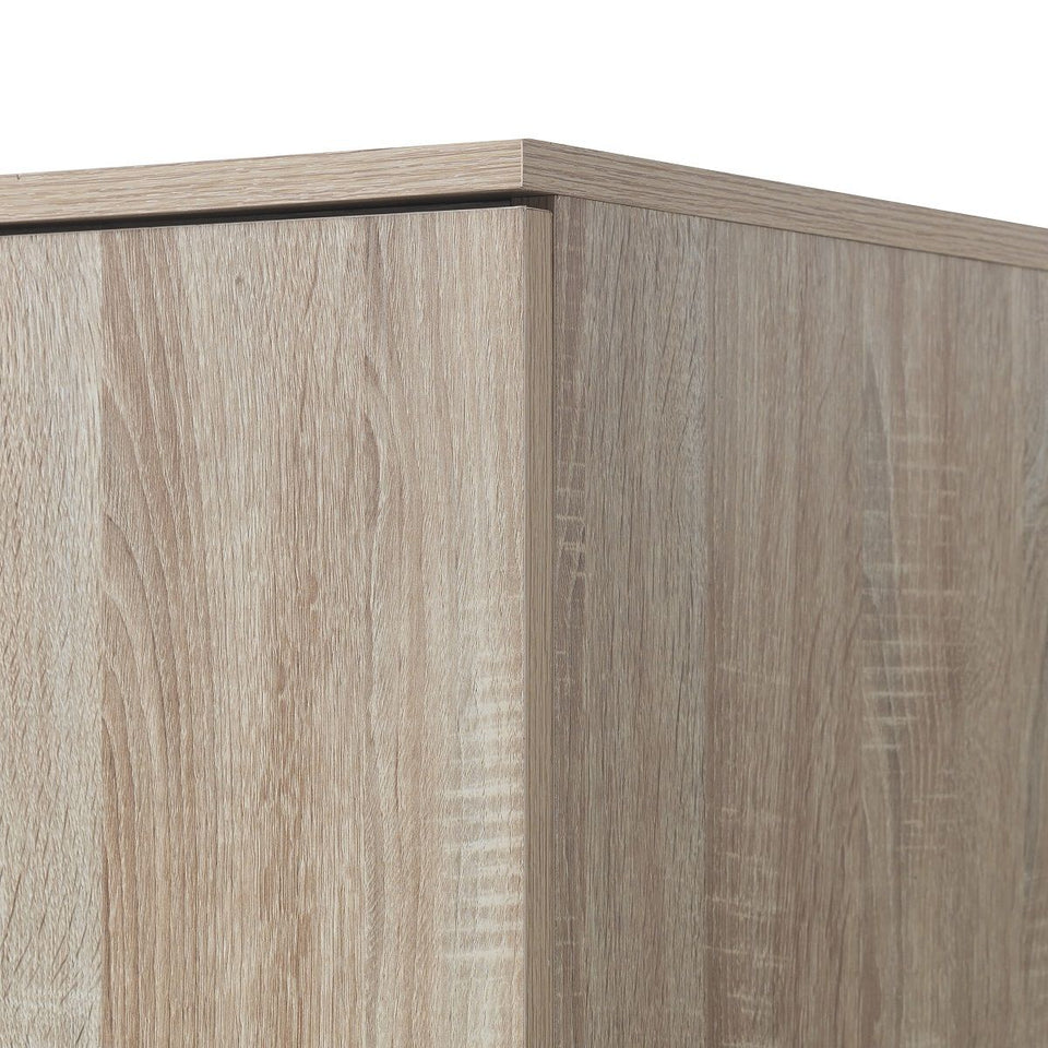 3 Piece Bedroom Furniture Set Wardrobe Bedside Cabinet Chest of Drawers in Stylish Finishes