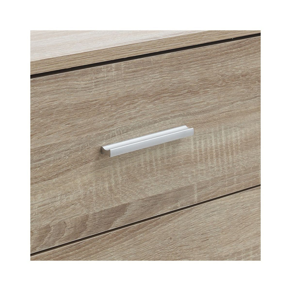 3 Piece Bedroom Furniture Set Wardrobe Bedside Cabinet Chest of Drawers in Stylish Finishes