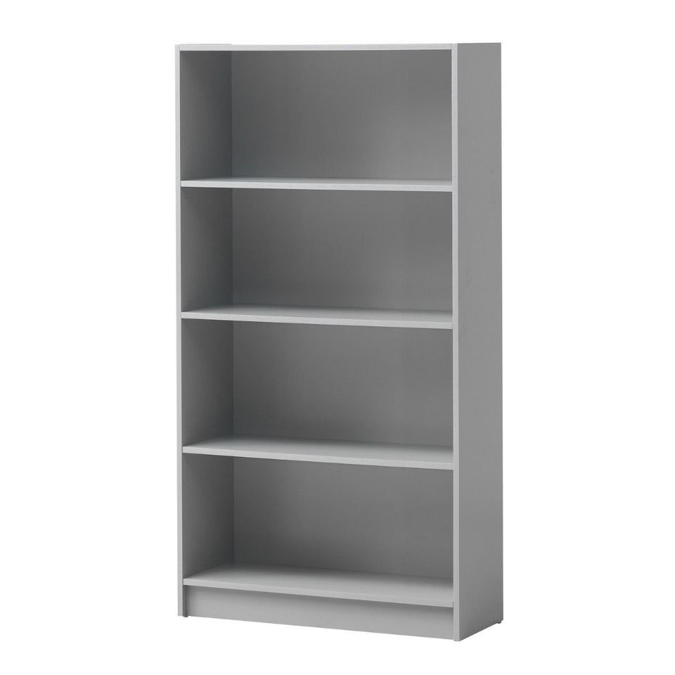 Modern Design Tall Bookcase 4 Tier Adjustable Shelves Unit.