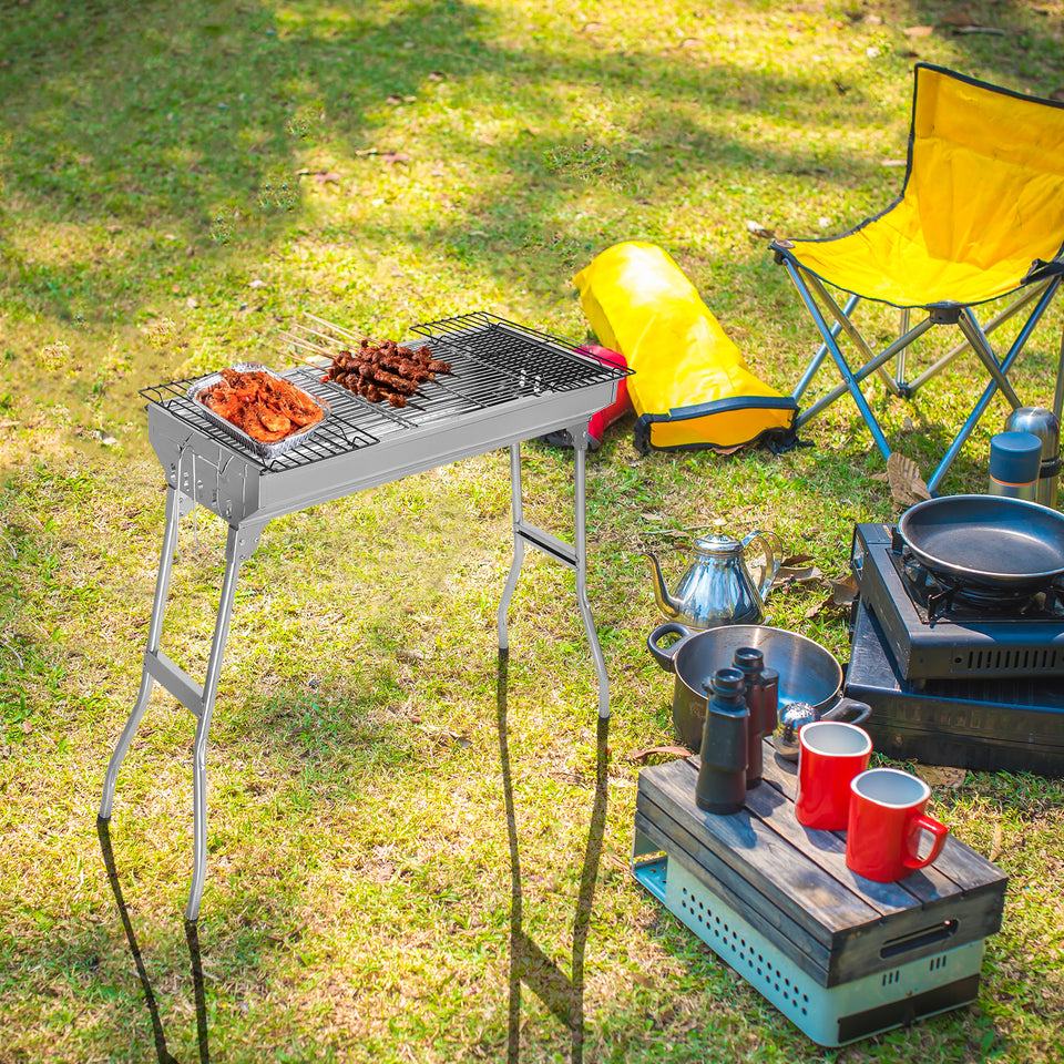 Portable Stainless Steel Grill (Standard Configuration)