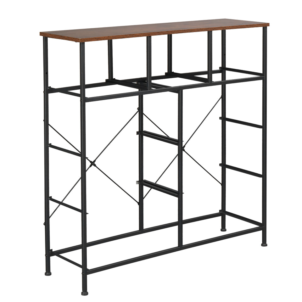 Non-woven storage cabinet with 9 drawers- Grey