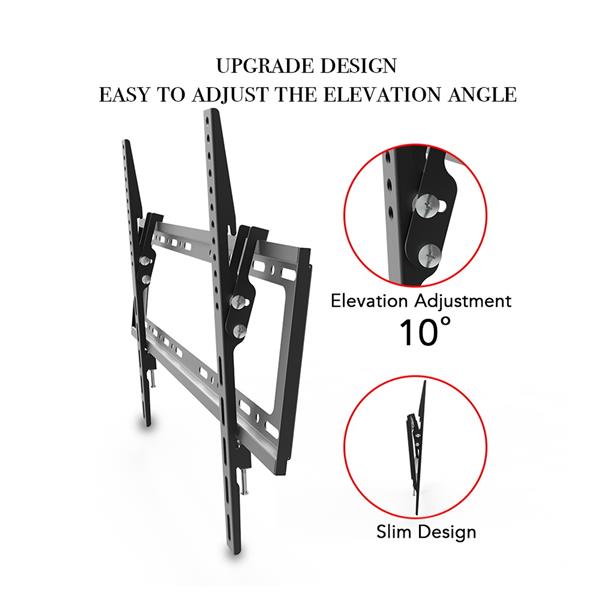 32-70" Wall Mount Bracket TV Stand TMW798 with Spirit Level