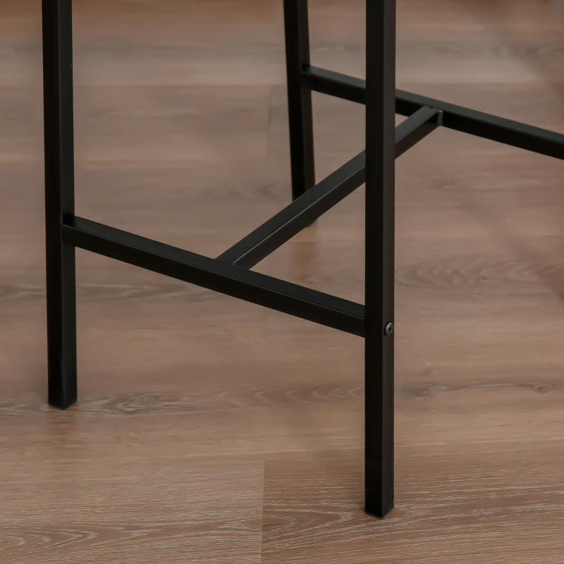 Bar Table and Stool Set| MDF and Metal Frame