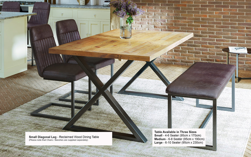 Urban Elegance - Reclaimed (Diagonal Leg)