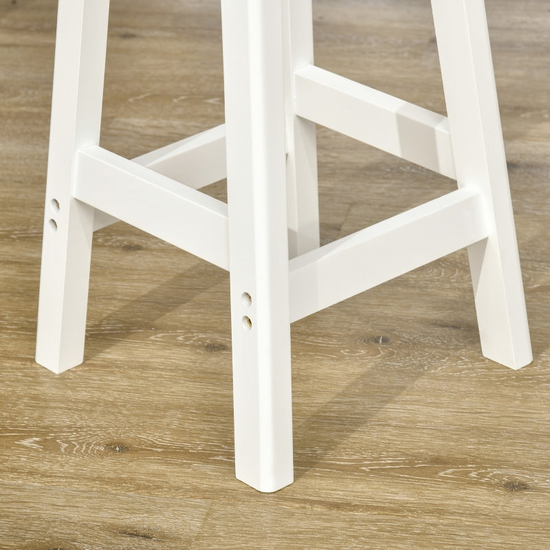 3 Piece Breakfast Bar table and Stools with Storage Shelf
