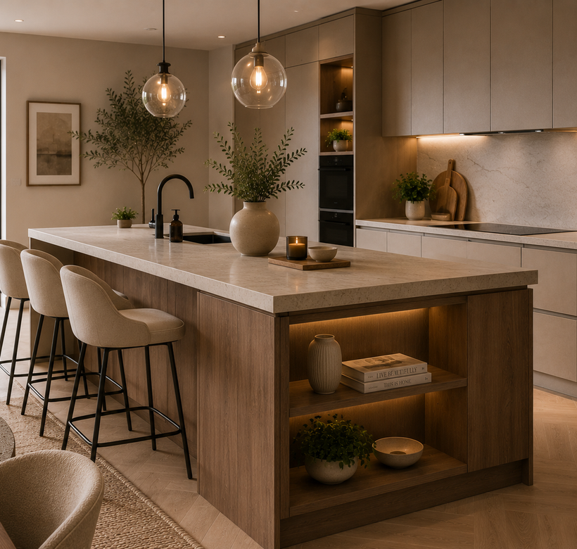 Lavish Kitchen Isle: Redefining Modern UK Kitchens with Affordable Luxury
