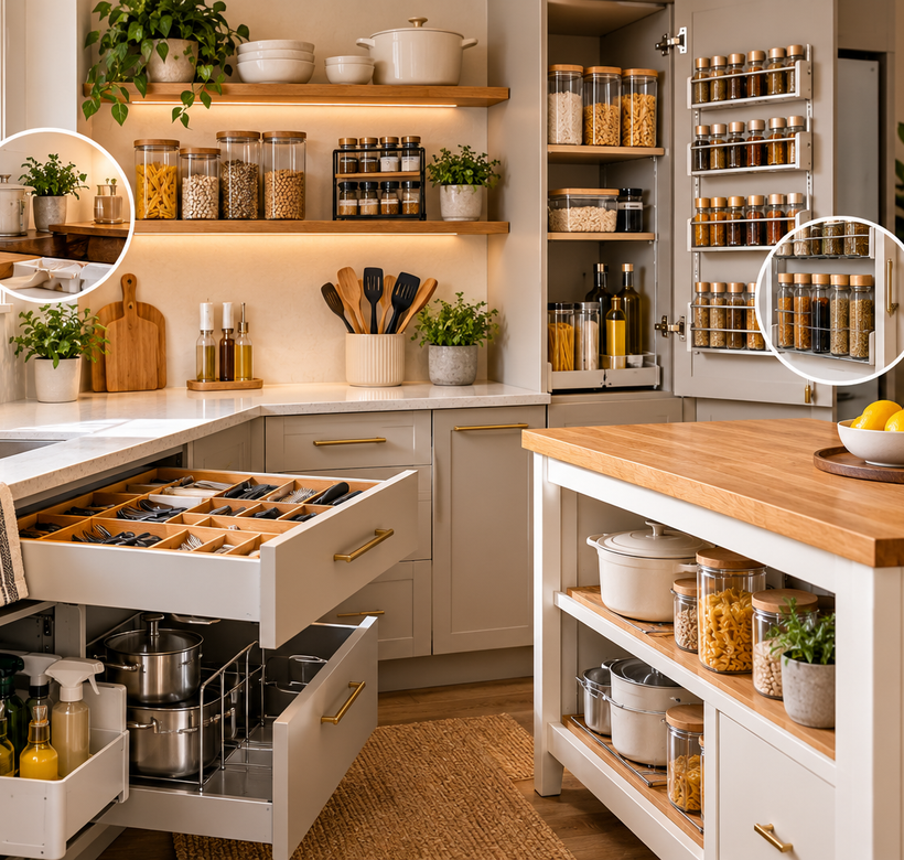 10 Small Kitchen Storage Ideas to Make Your Space Work Harder
