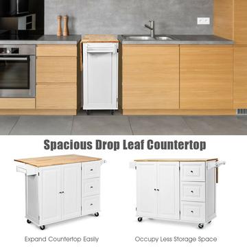 Five different moveable kitchen Island