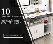 10 Possible Ways to Organize your Kitchen Island