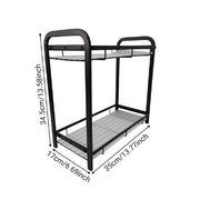 2-Tier Kitchen Countertop Storage Rack