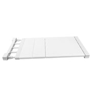 Lavish Kitchen Isle adjustable extendable wardrobe closet divider rack with shelves for organized storage and easy installation.